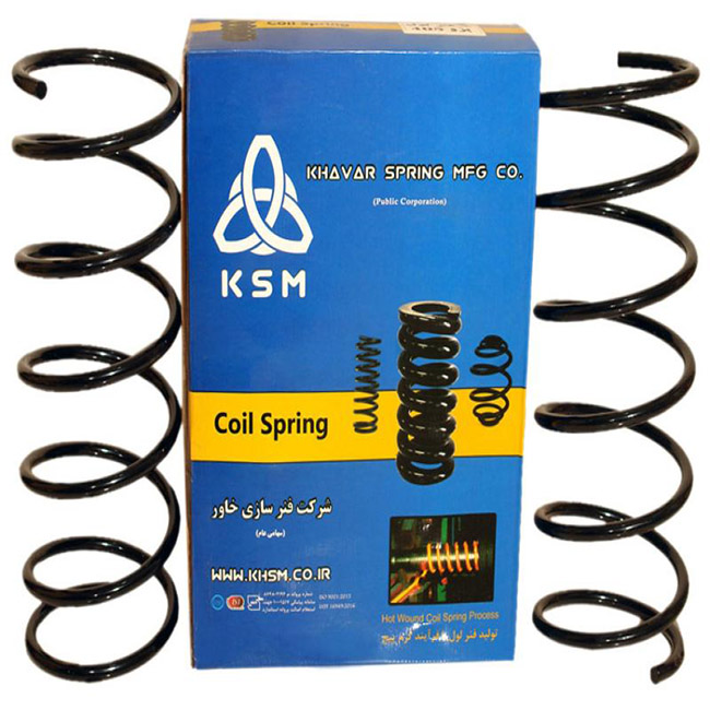 فنر لول عقب پراید CNG  برند خاور ( بسته دوعددی )