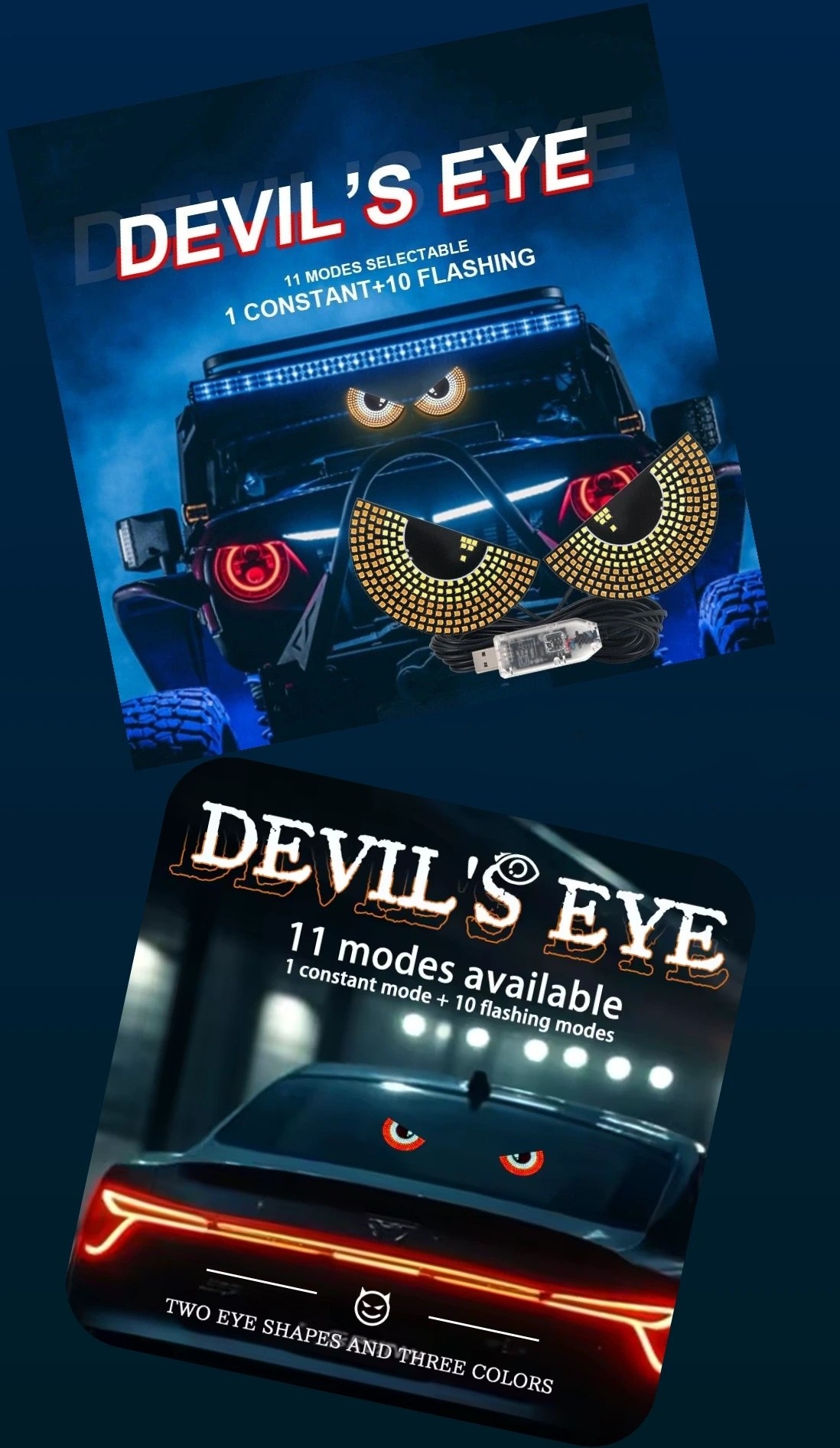 چشم خشمگین پشت  شیشه( چشم افکت دار)