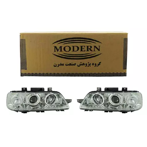 چراغ جلو پژو 405 SLX مدرن بسته 1 عددی