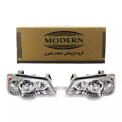 چراغ جلو پراید 132‌  و 111  مدرن با تنظیم دستی